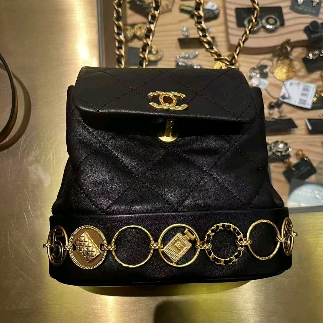 Chanel Calfskin Backpack