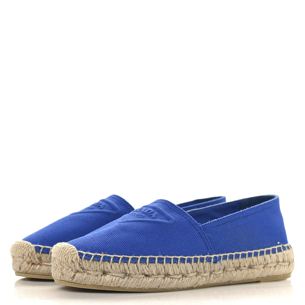Canvas Logo Espadrilles 35 Azzurro