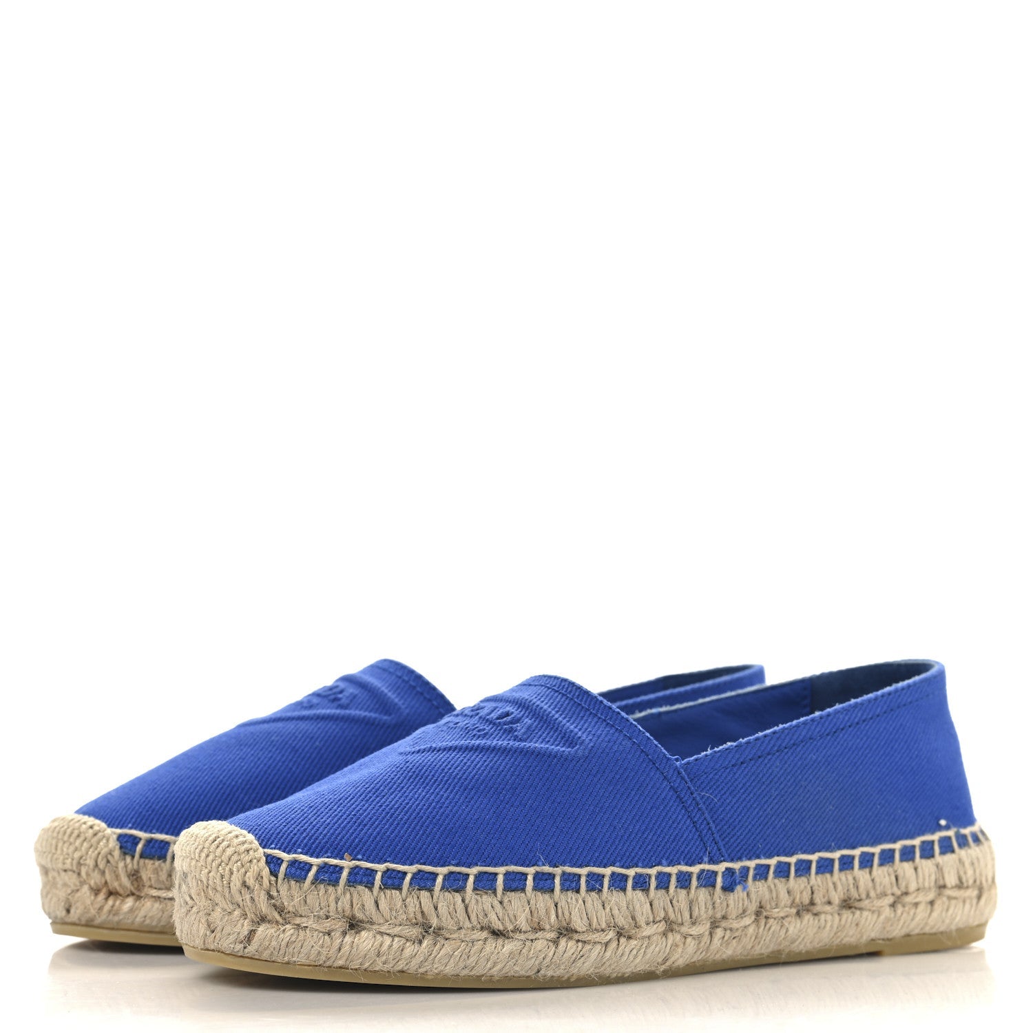 Canvas Logo Espadrilles 35 Azzurro