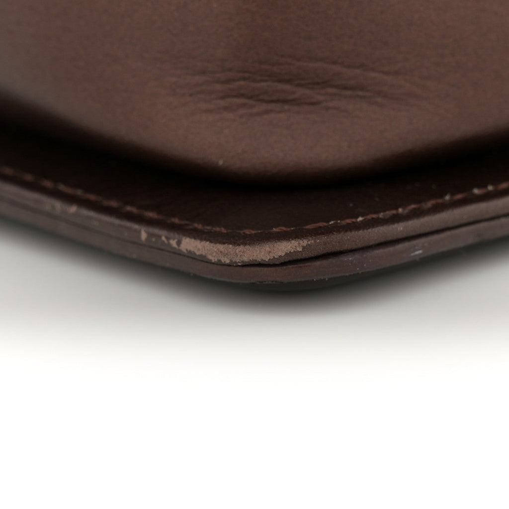 Patent Calfskin New Medium Boy Flap Dark Red