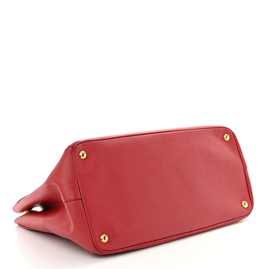 Saffiano Lux Large Tote Fuoco