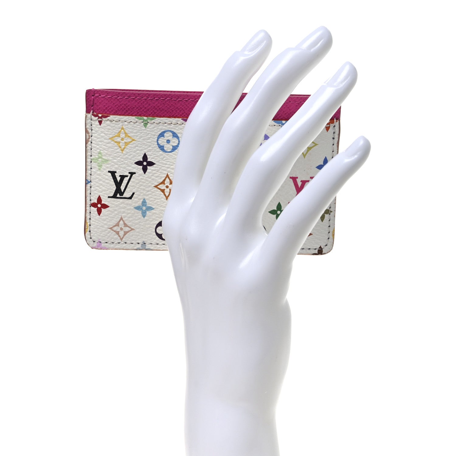 LV X TM Monogram Multicolor  Holder Kawaii Pink