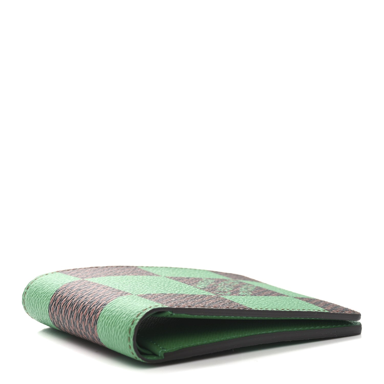 Damier Pop Multiple Wallet Green