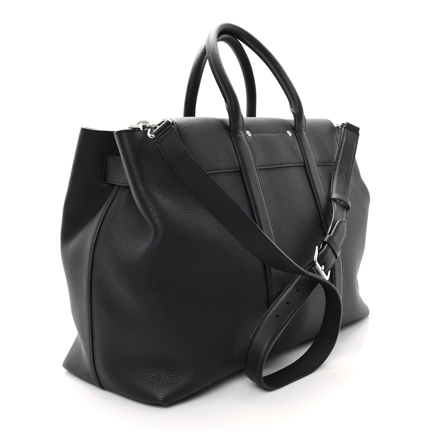Millesime Calfskin Georges Tote GM Black