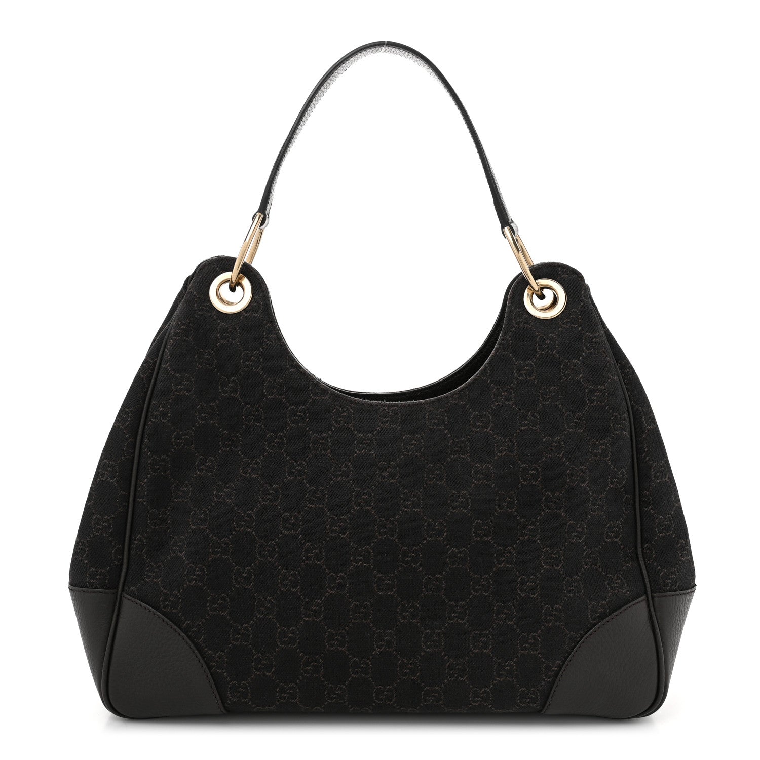 Denim Monogram Hobo Brown