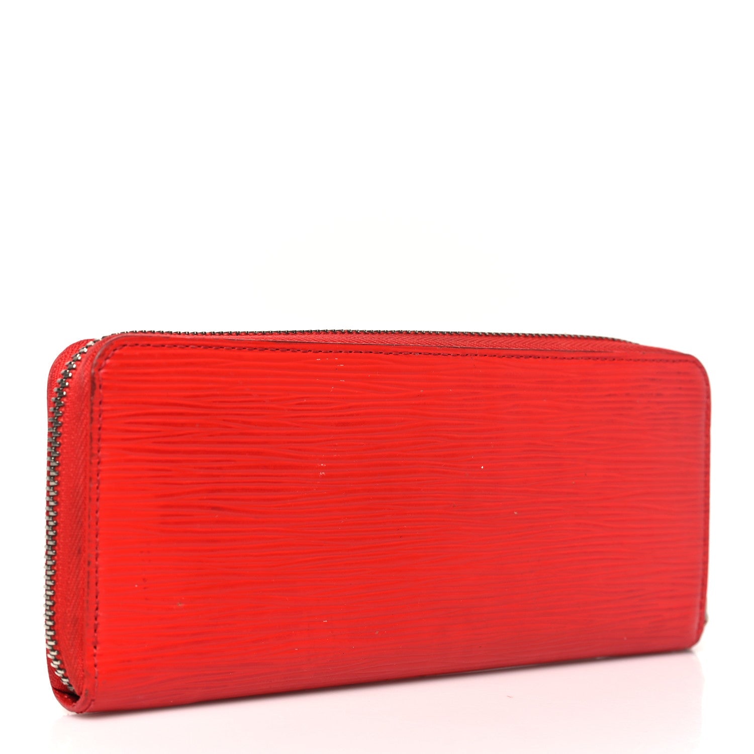 Epi Zippy Wallet Rouge