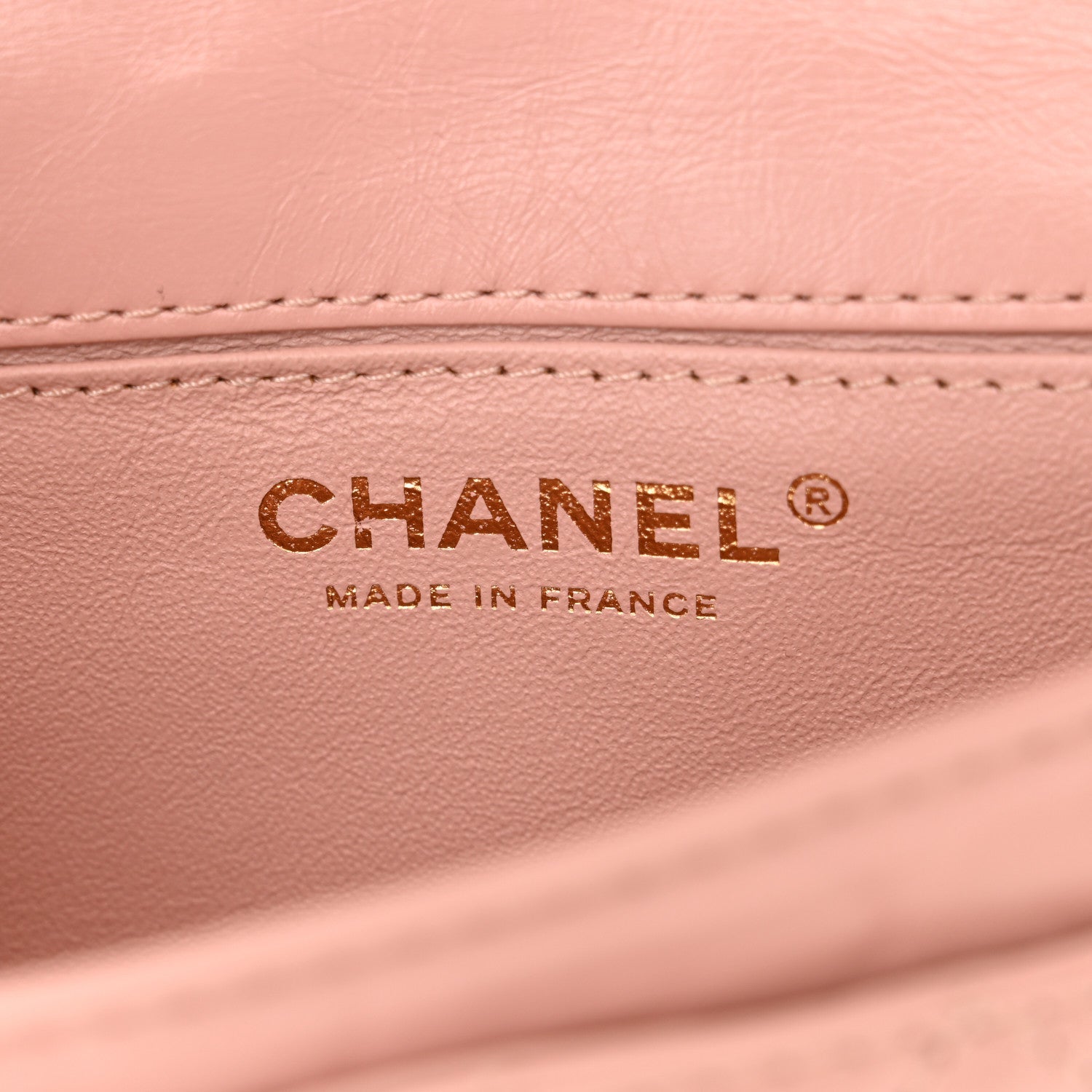 Aged Calfskin Quilted 2.55 Reissue Flap Belt Bag Pink