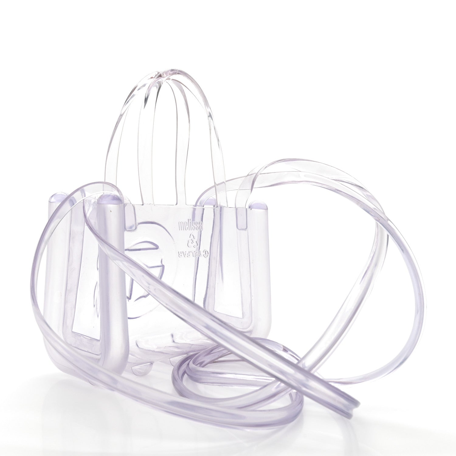 x MELISSA Jelly Small Shopping Bag Clear