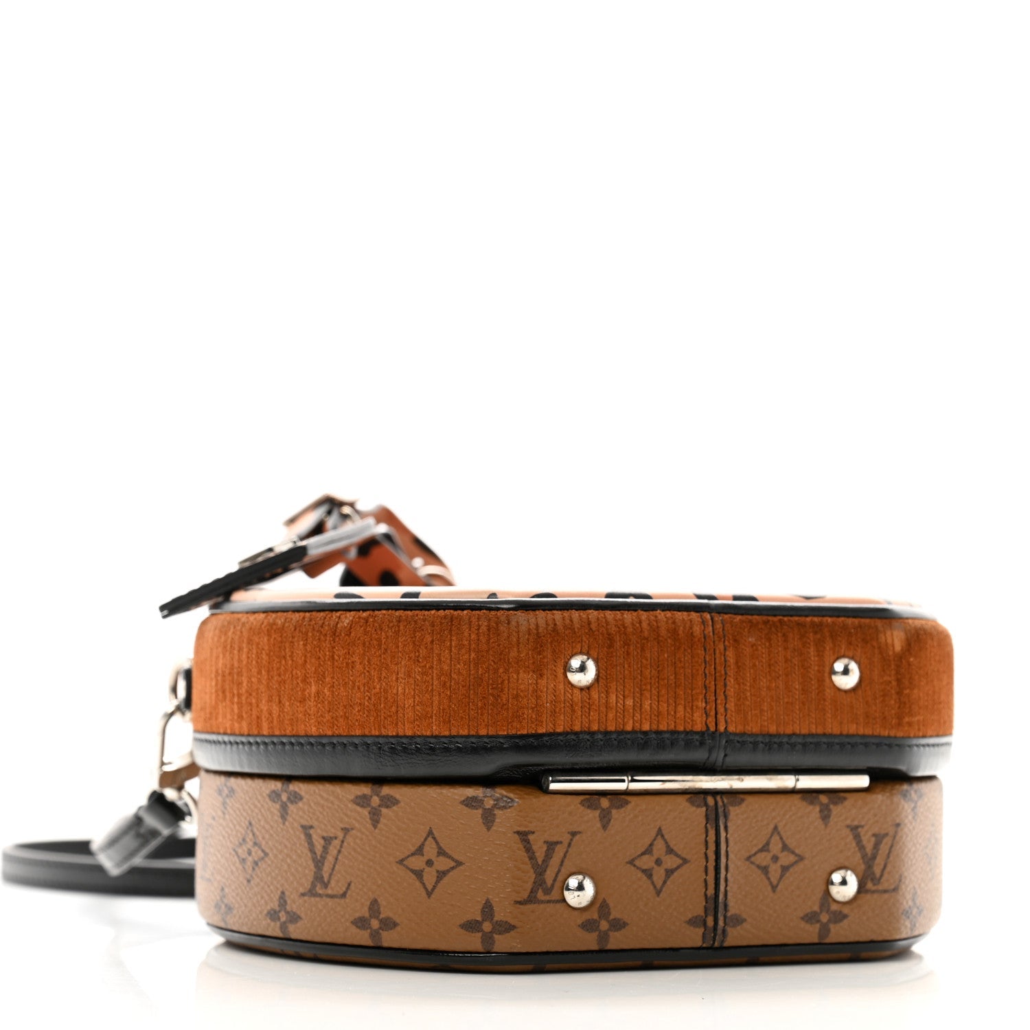 Reverse Monogram Leopard Petite Boite Chapeau