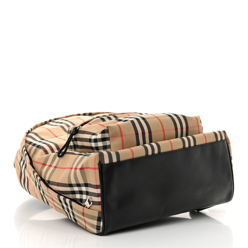 Vintage Check Jett Backpack Archive Beige
