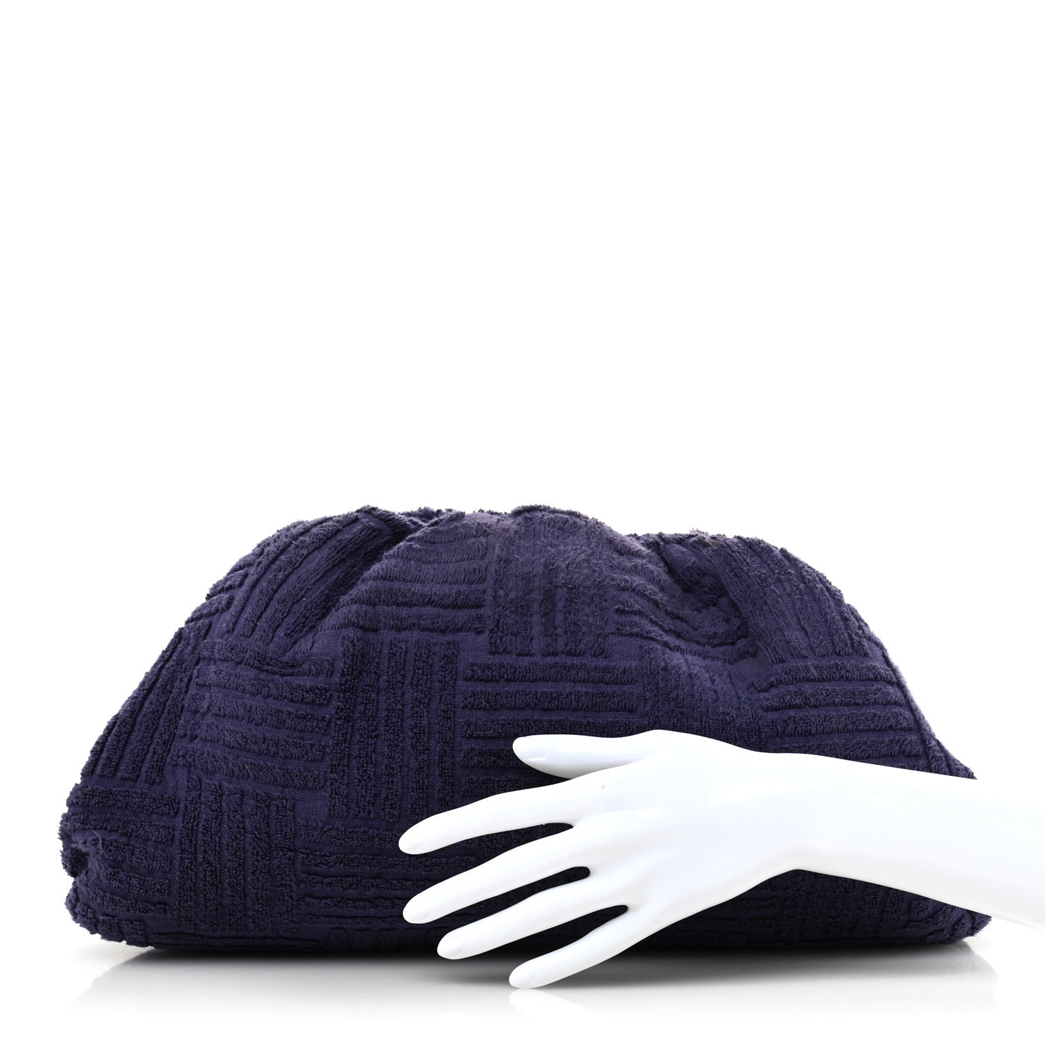 Sponge Fabric The Pouch Clutch Purple