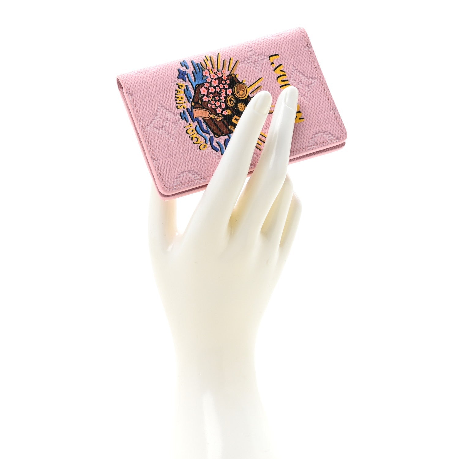 Monogram Paris Tokyo Pocket Organizer Pink