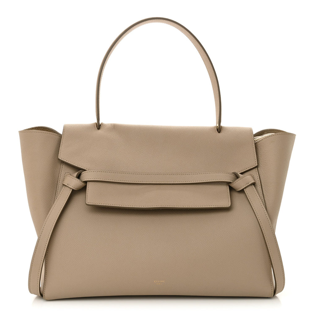 Grained Calfskin Small Belt Bag Dune