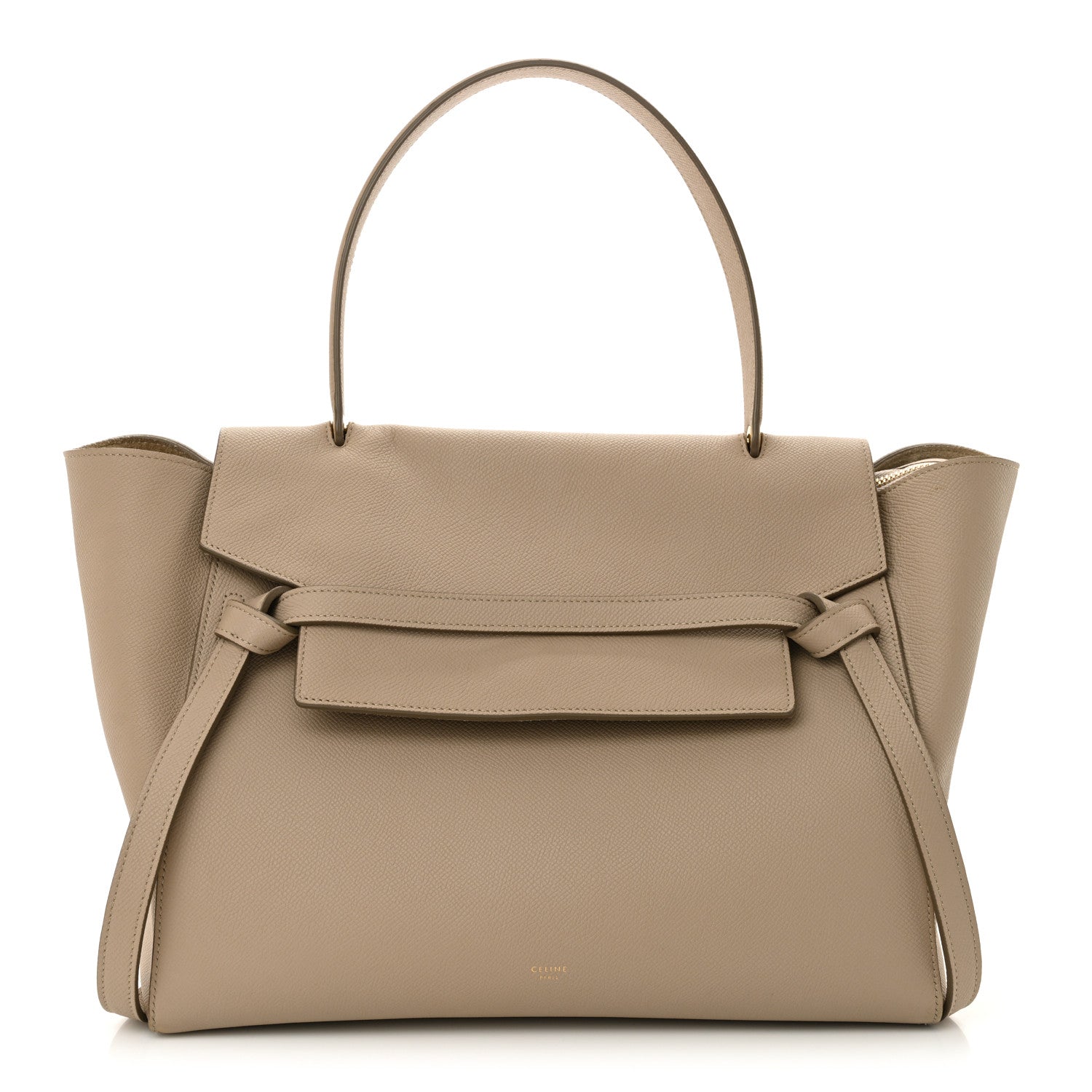 Grained Calfskin Small Belt Bag Dune