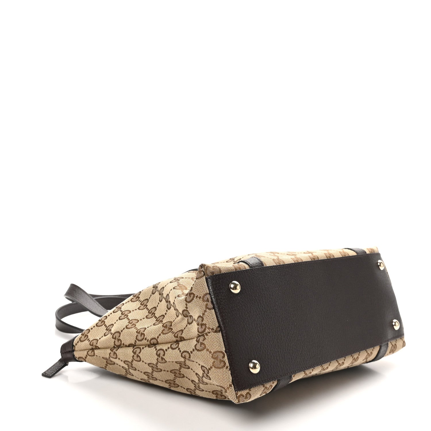 Monogram Medium Abbey Tote Brown