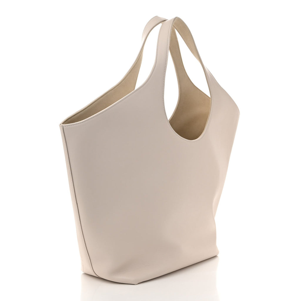 Smooth Calfskin Mary Kate Tote Nacre