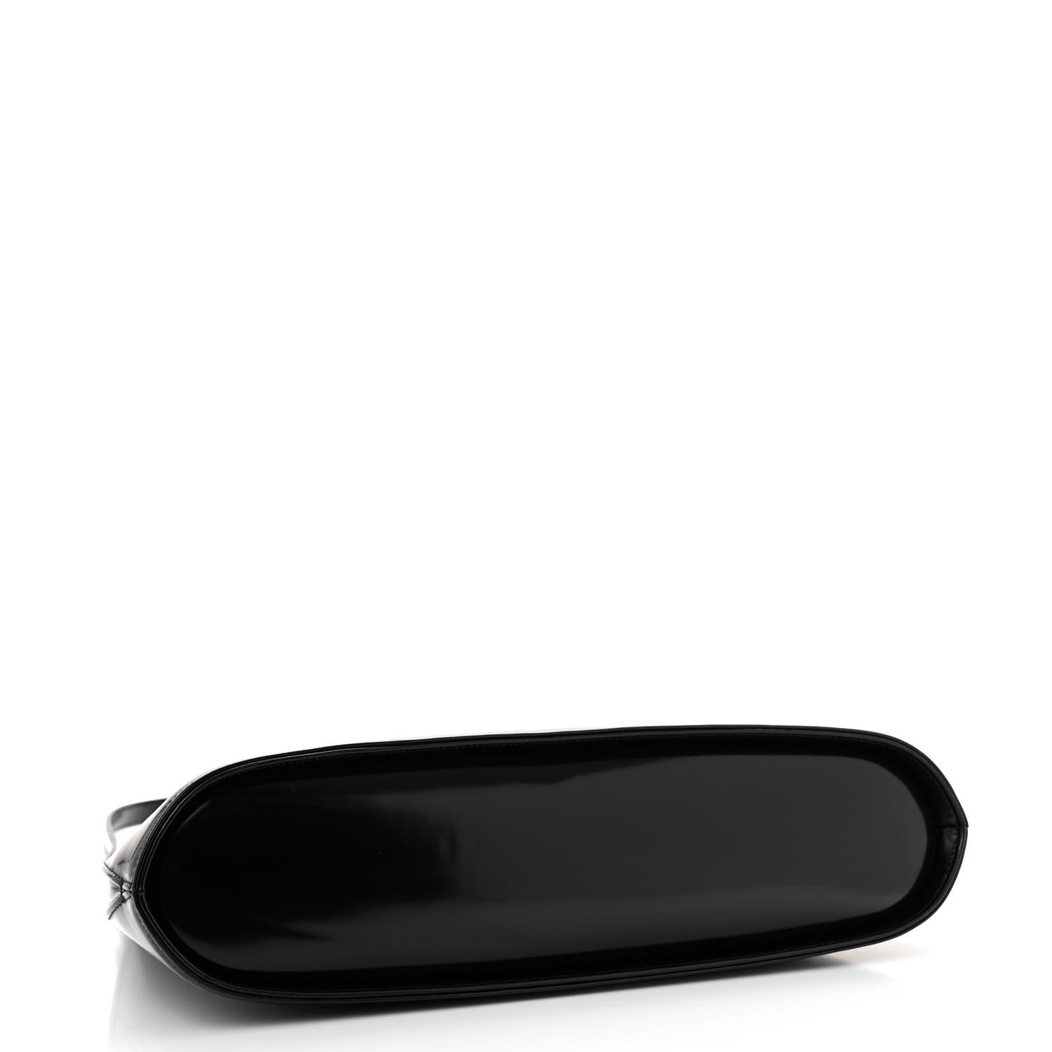 Brushed Off Calfskin Medium Wanda Top Handle Bag Black