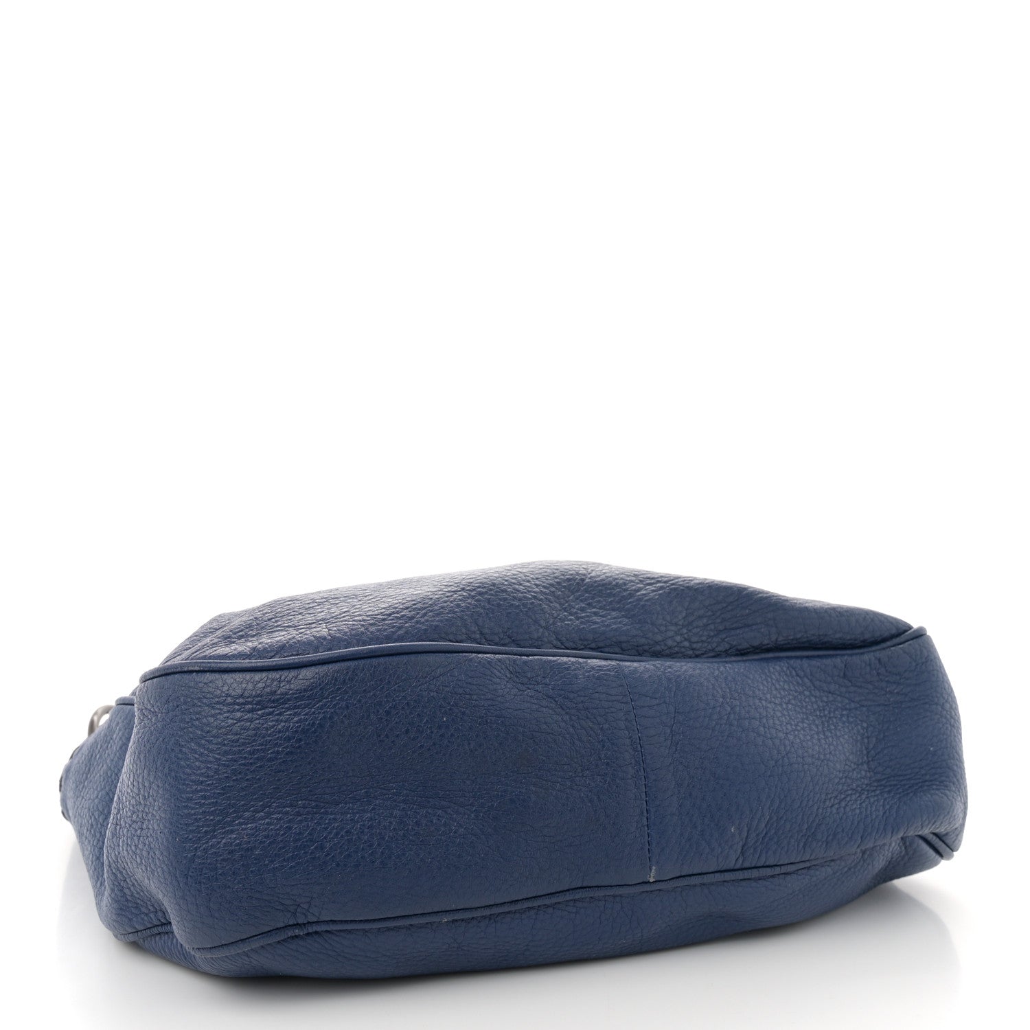 Cervo Intrecciato Shoulder Bag Blue