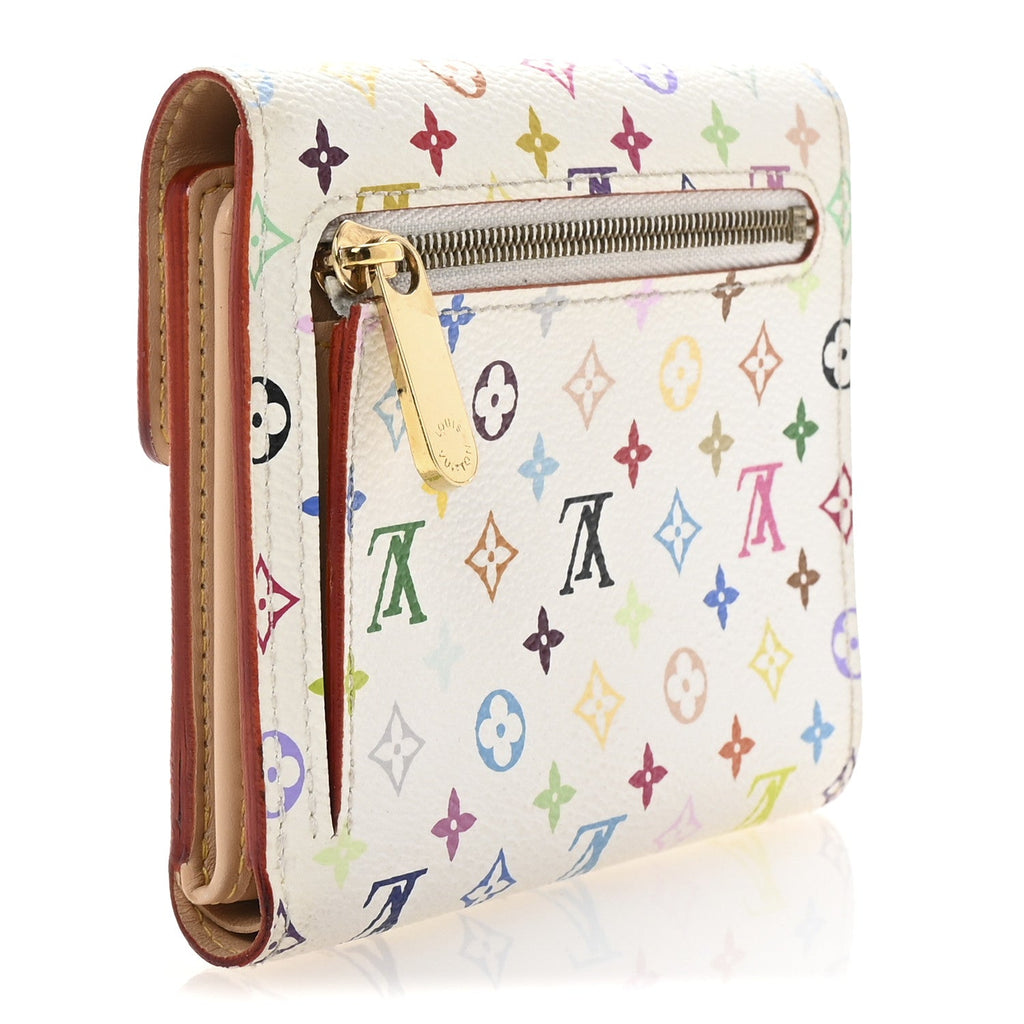 Monogram Multicolor Koala Wallet White