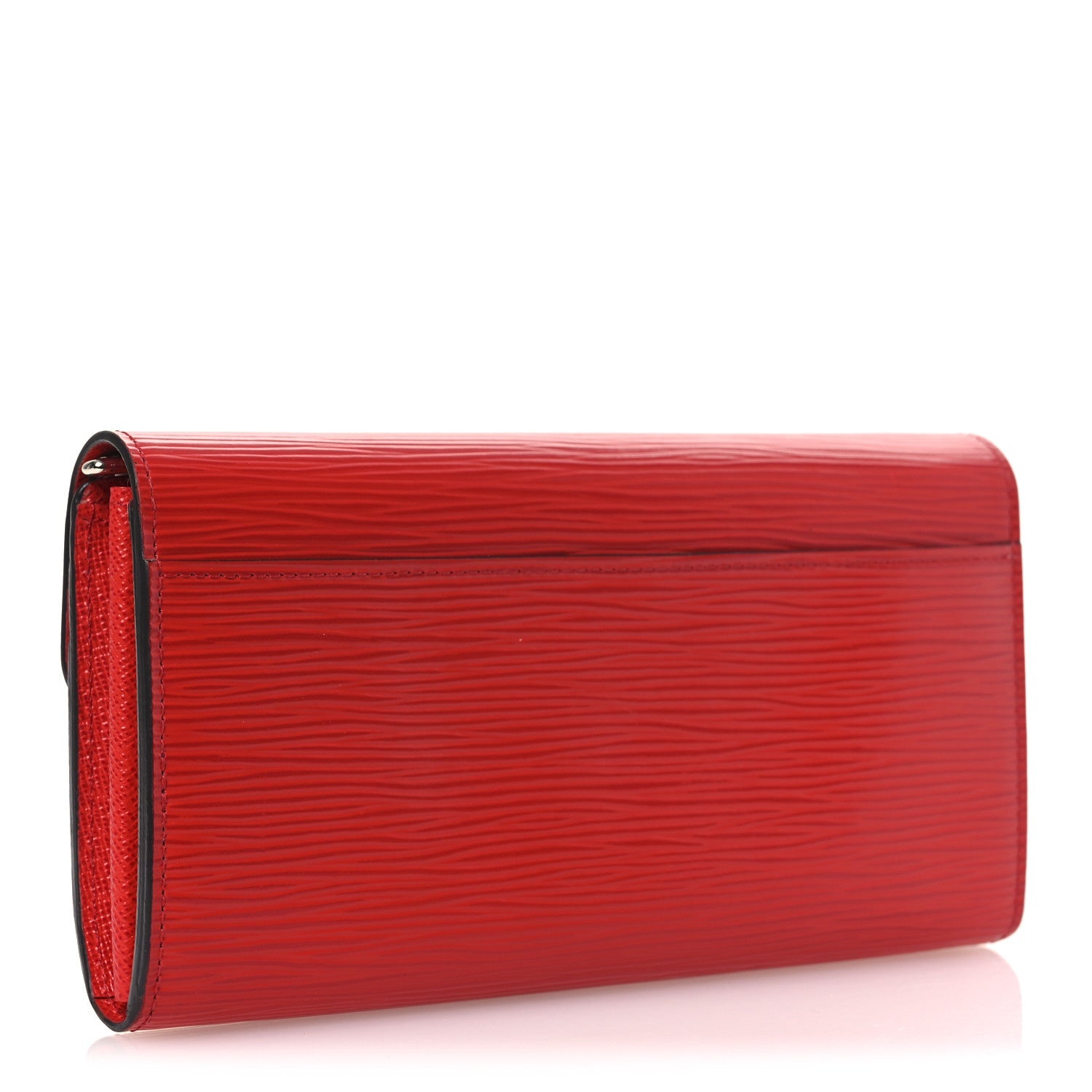 Epi Sarah Wallet NM Coquelicot