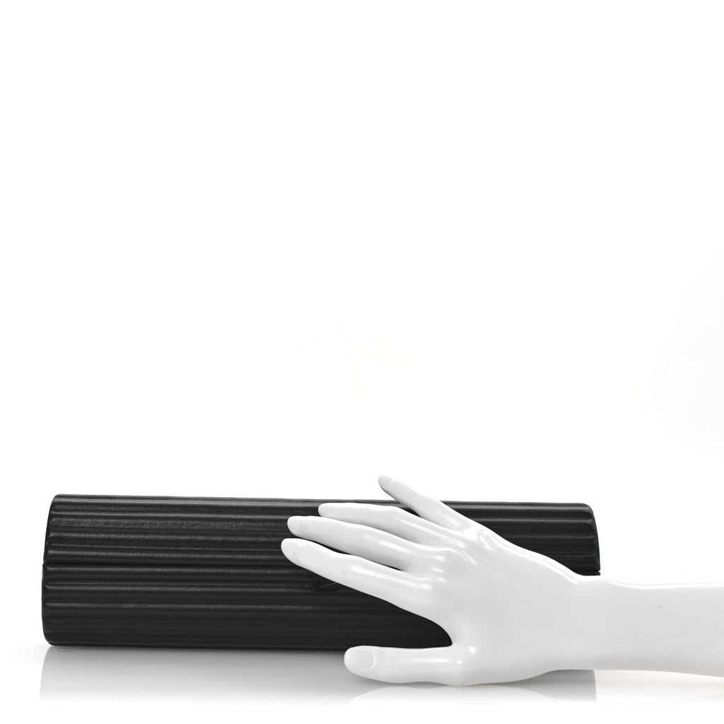 Calfskin Opyum Clutch Black