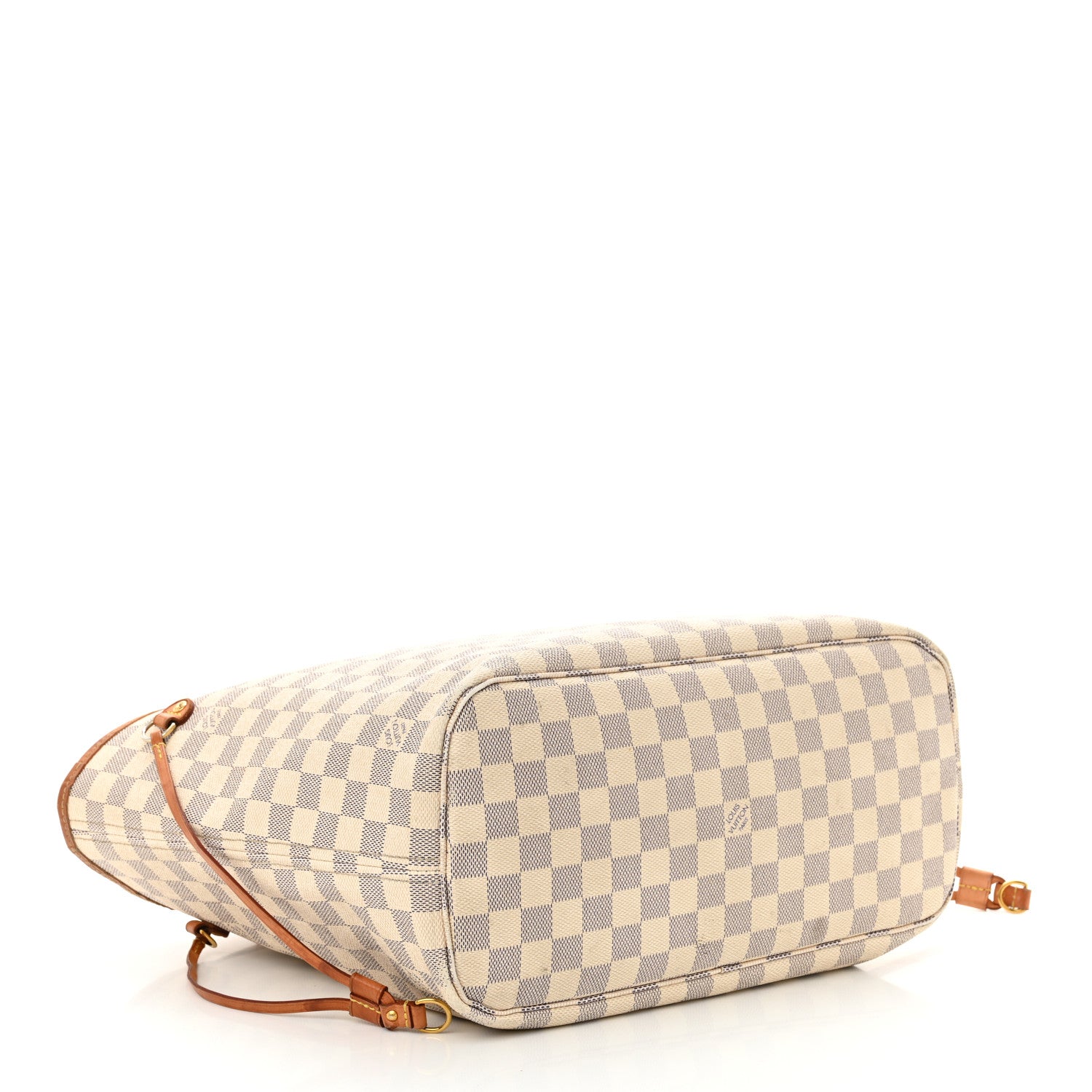 Damier Azur Neo Neverfull MM Rose Ballerine