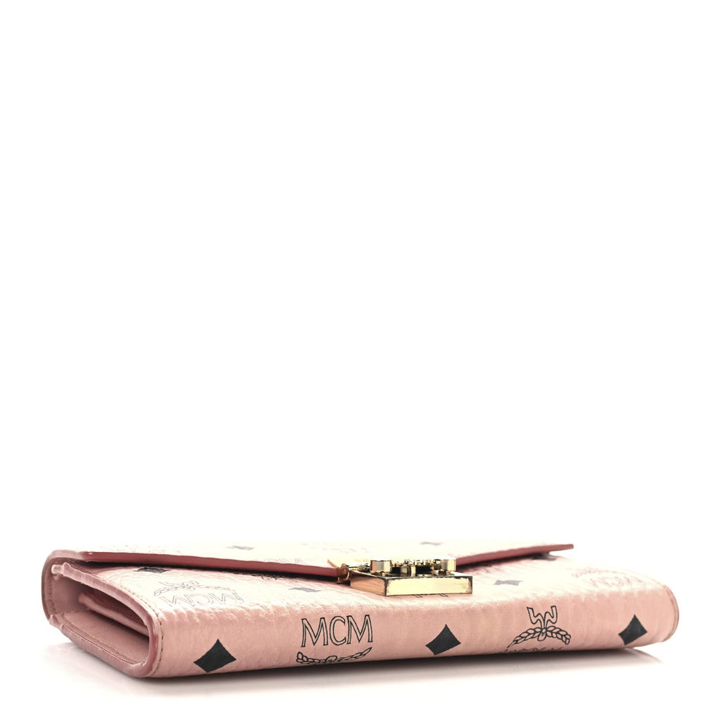 Visetos Large Patricia Wallet On Chain Soft Pink
