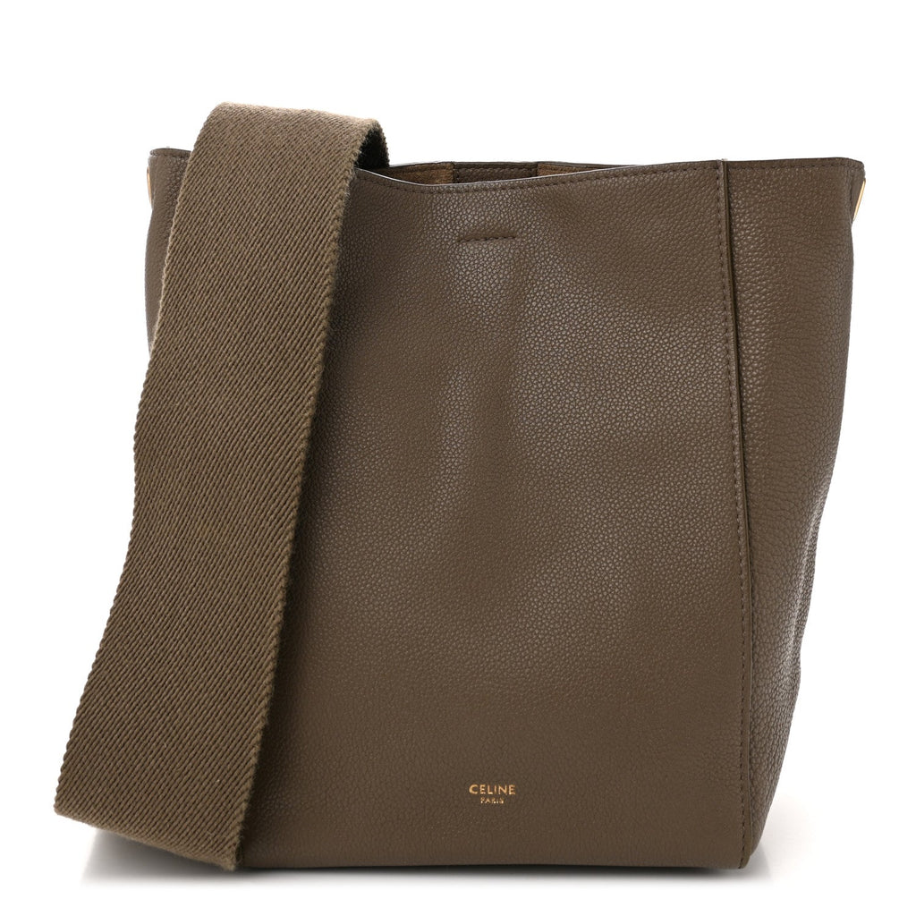 Soft Grained Calfskin Small Sangle Bucket Bag