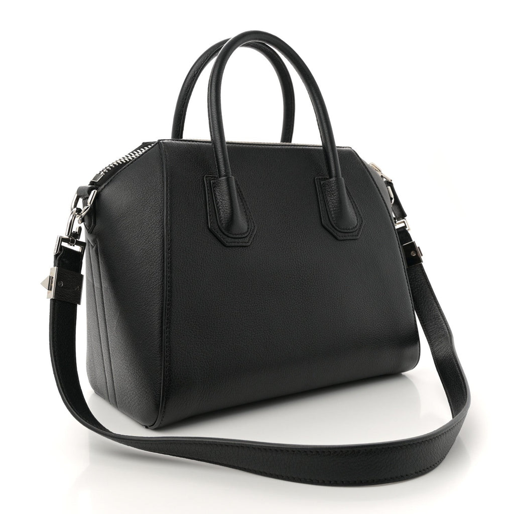 Sugar Goatskin Small Antigona Black