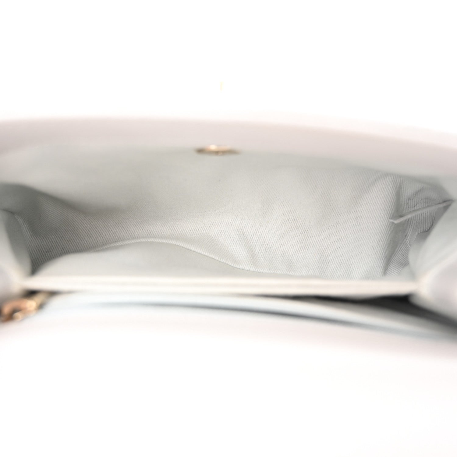 Caviar Quilted Mini Coco Handle Flap Light Grey