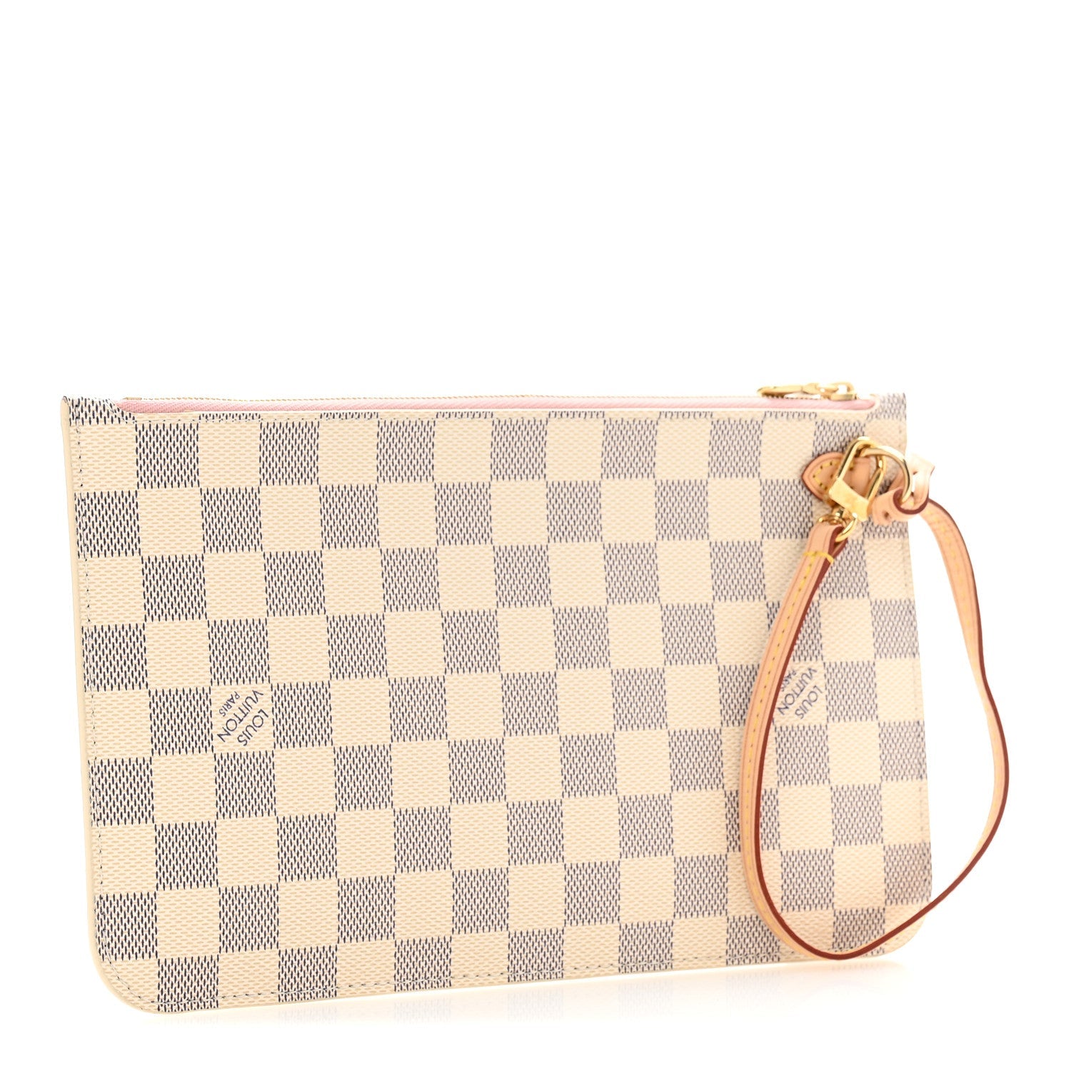 Damier Azur Neverfull MM GM Pochette Rose Ballerine