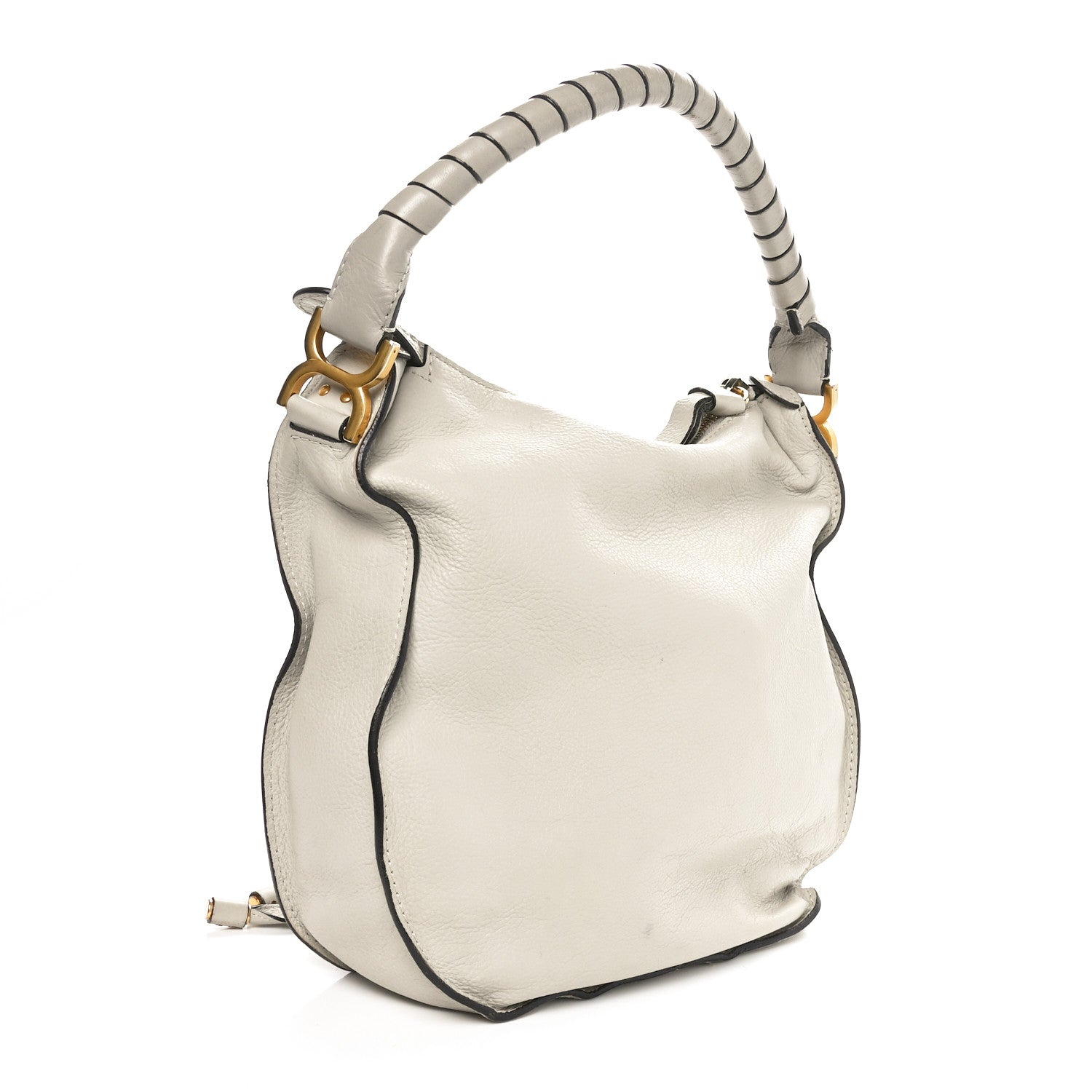 Calfskin Medium Marcie Hobo Dove