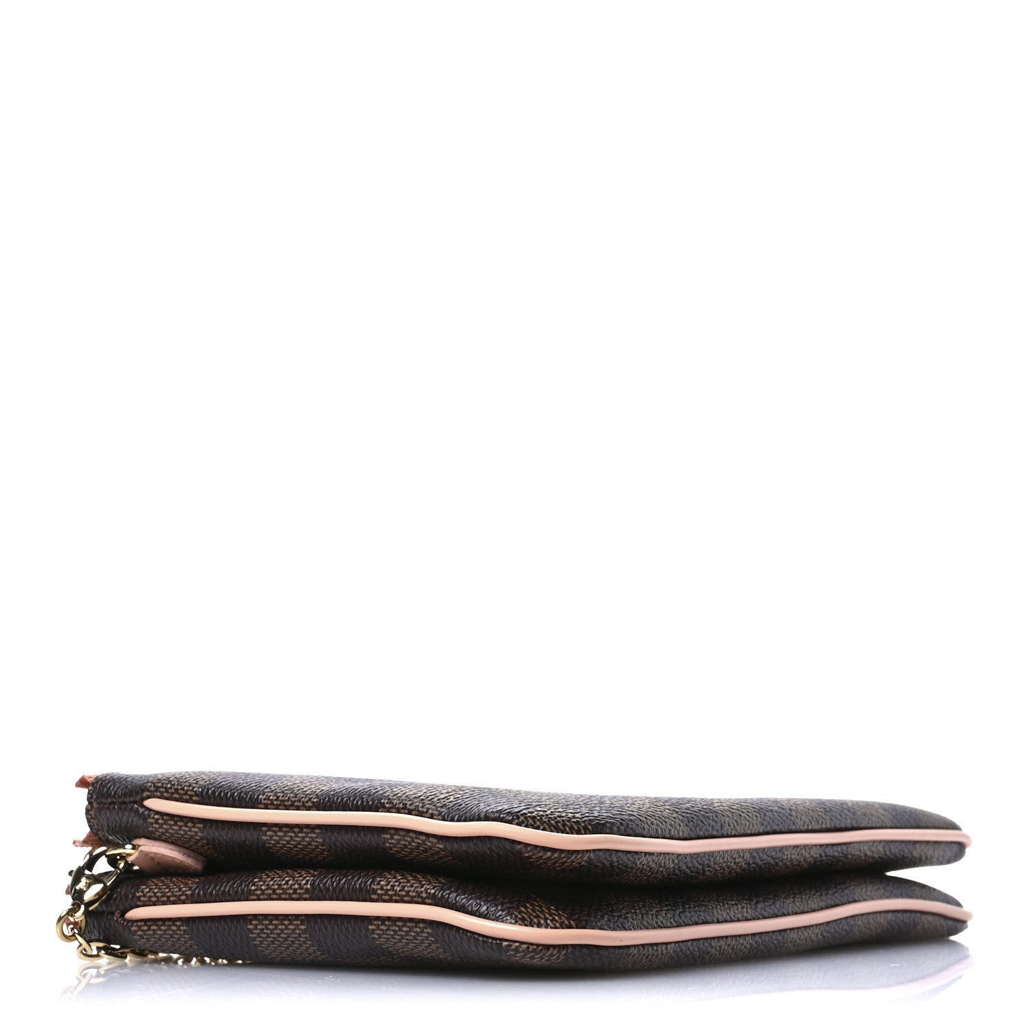 Damier Ebene Double Zip Pochette