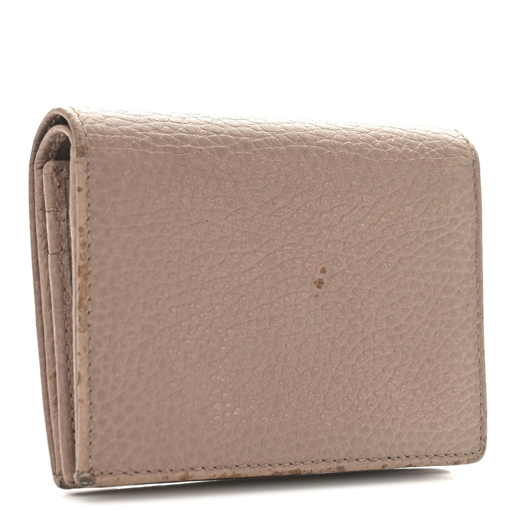 Dollar Calfskin GG Marmont  Case Box Porcelain Rose