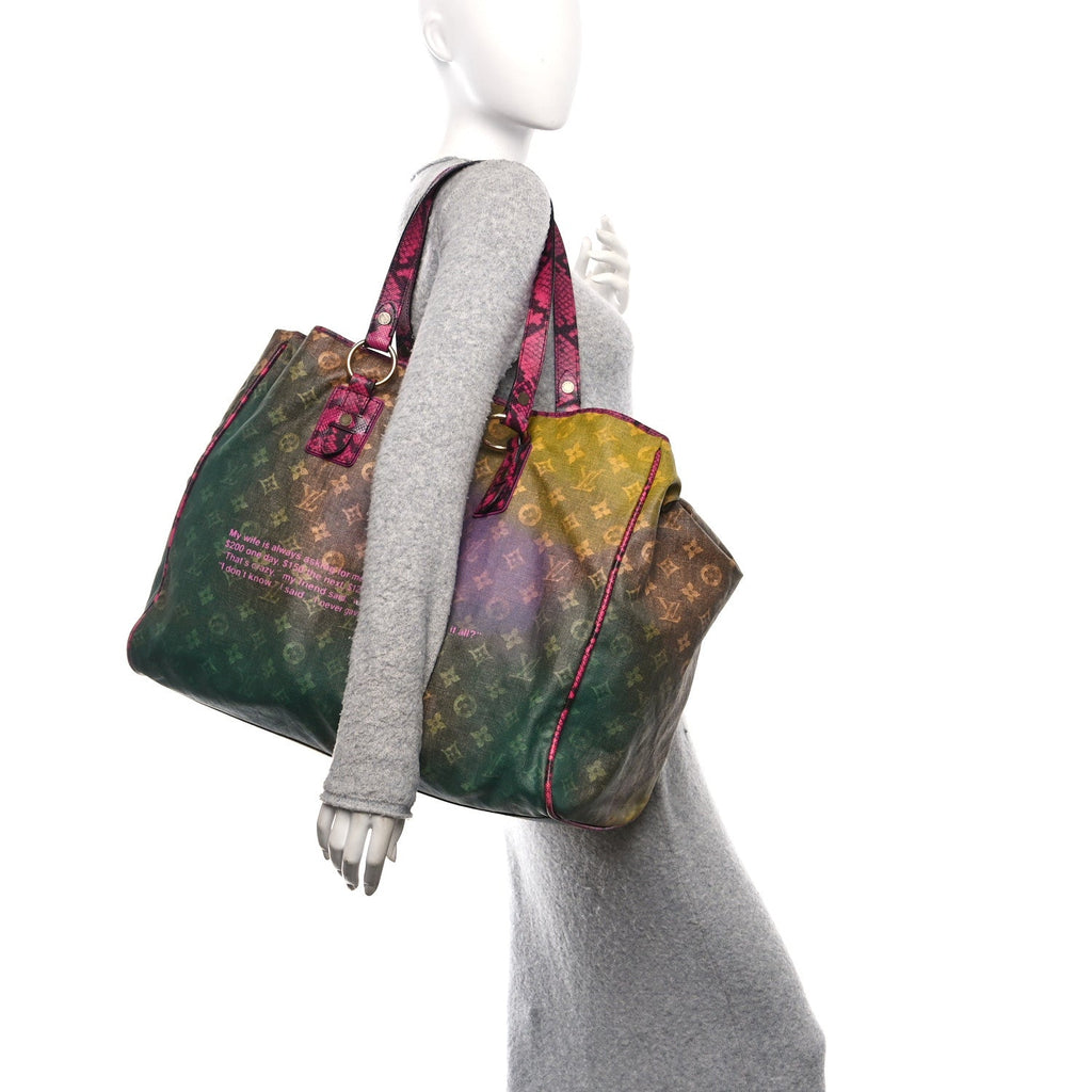 Richard Prince Monogram Karung Duderanch Jokes Tote