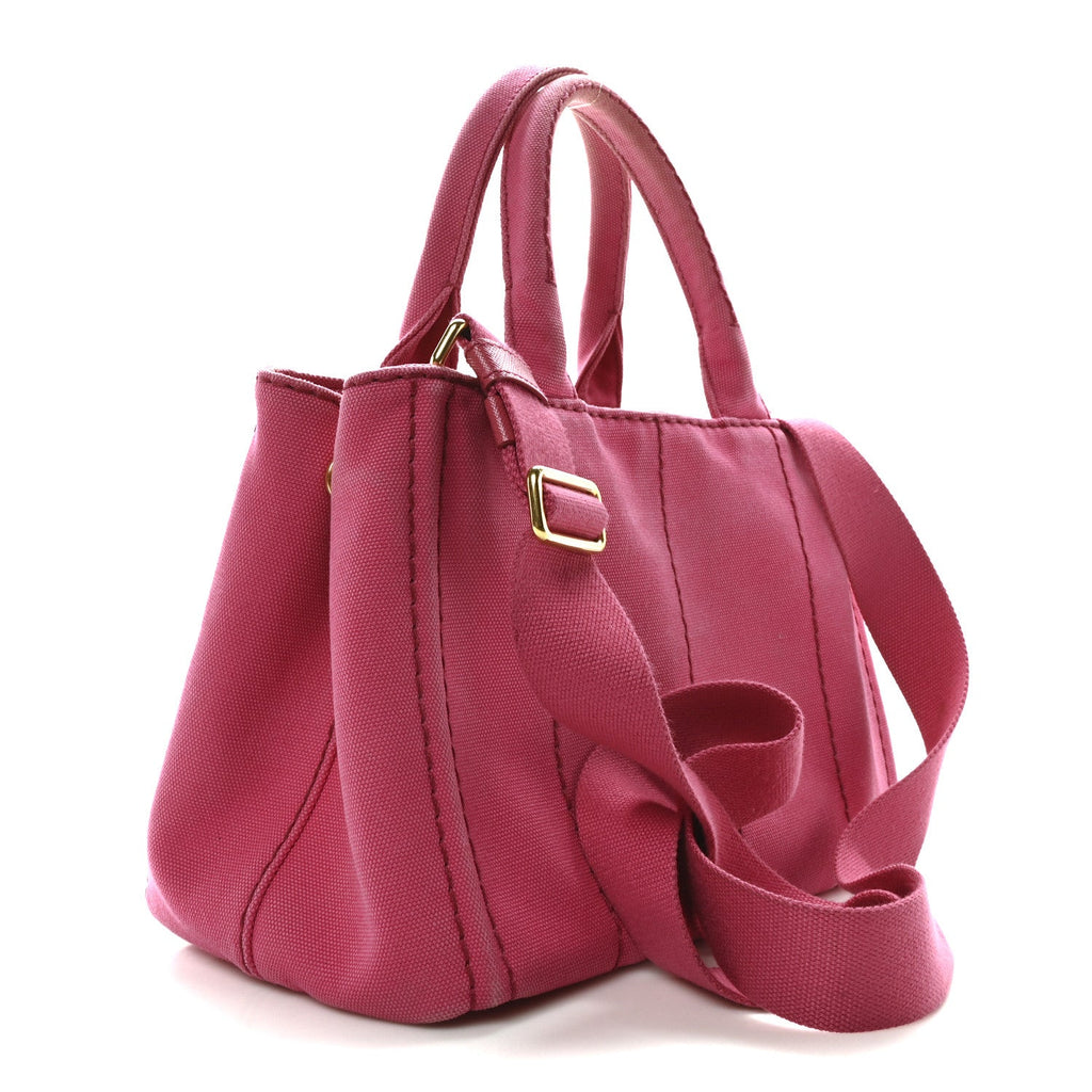 Canapa Small Logo Tote Peonia