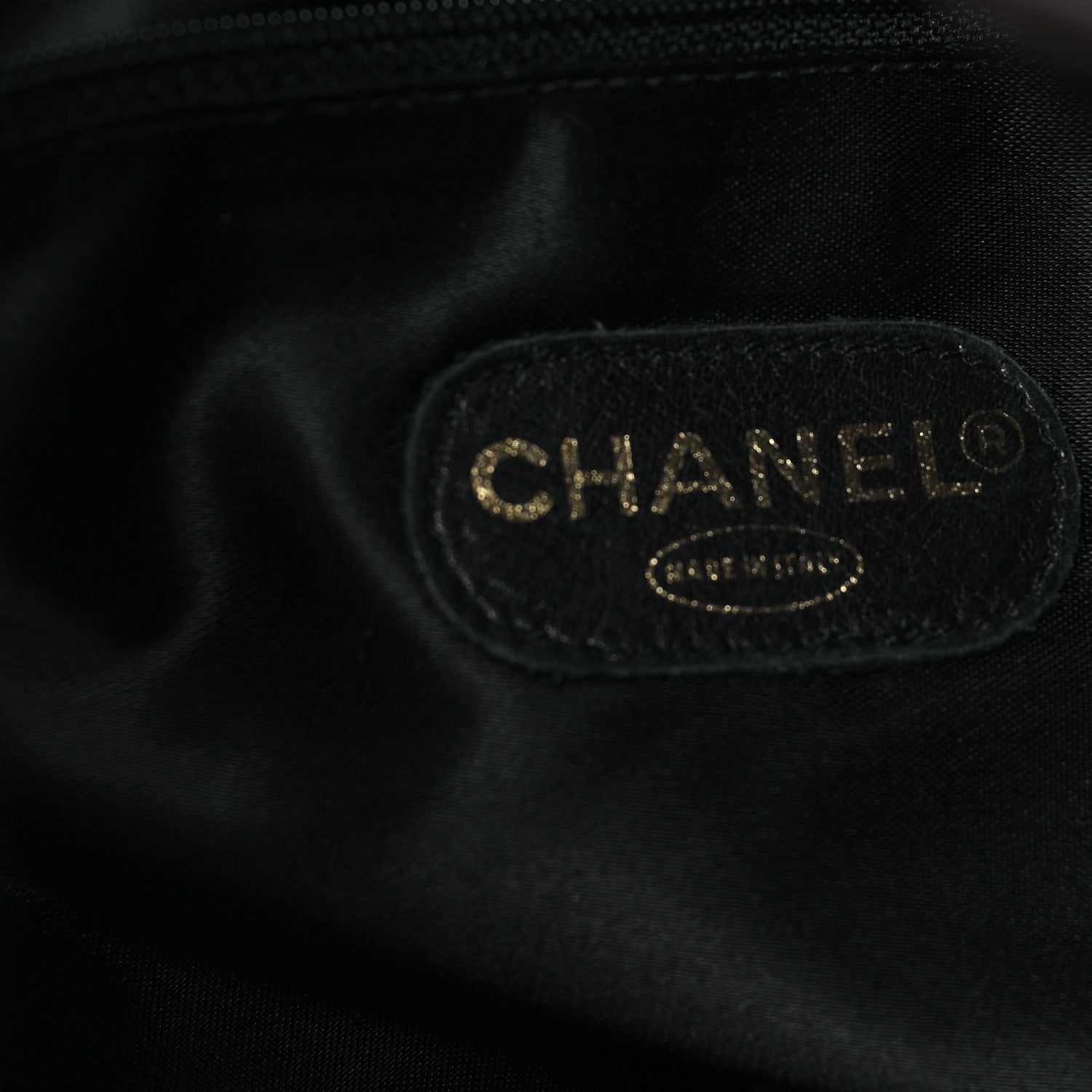 Lambskin CC Shoulder Bag Brown