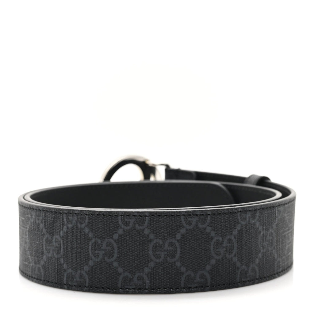GG Supreme Monogram Blondie 40mm Belt 85 34 Black