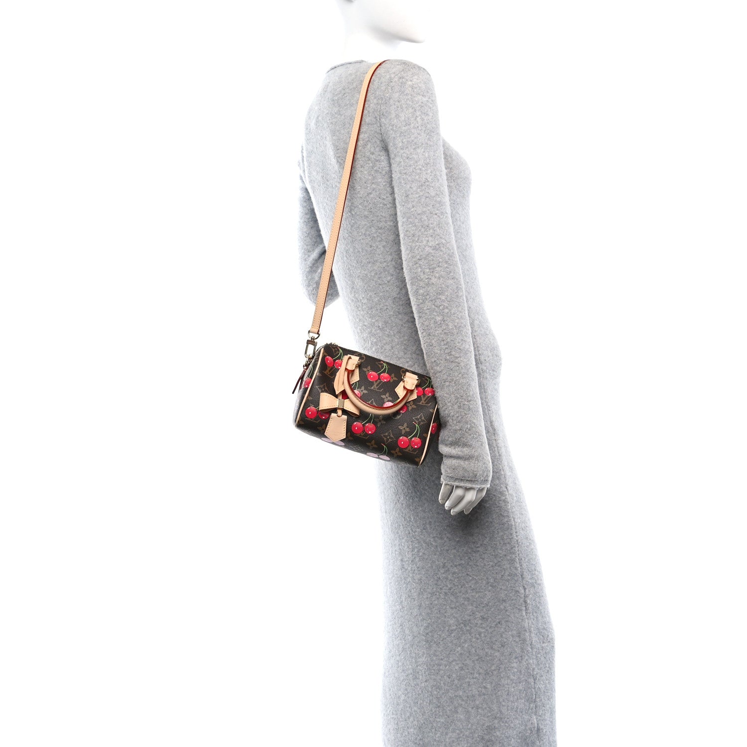 LV X TM Monogram Cerises Speedy Bandouliere 20