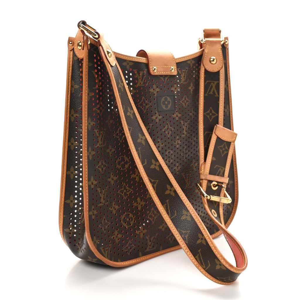 Monogram Perforated Musette Orange