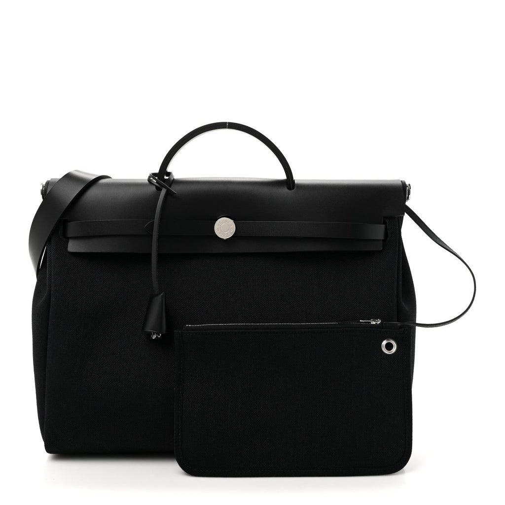 Military Toile Vache Hunter Herbag Messenger 39 Black