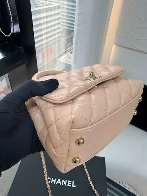 Chanel (21) Coco Handle Mini Flag Bag