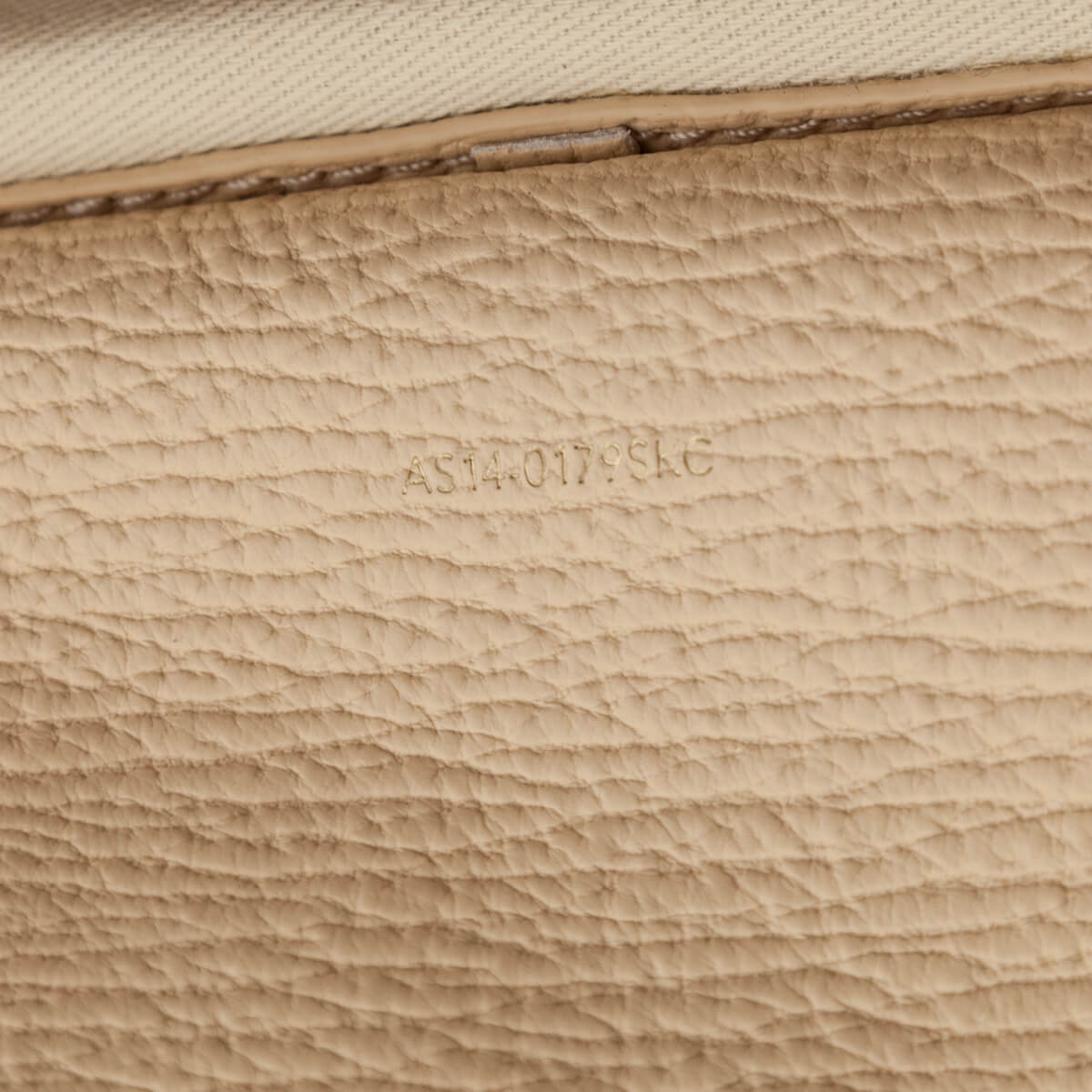 3.1 Phillip Lim Beige Textured Calfskin Medium Pashli Satchel