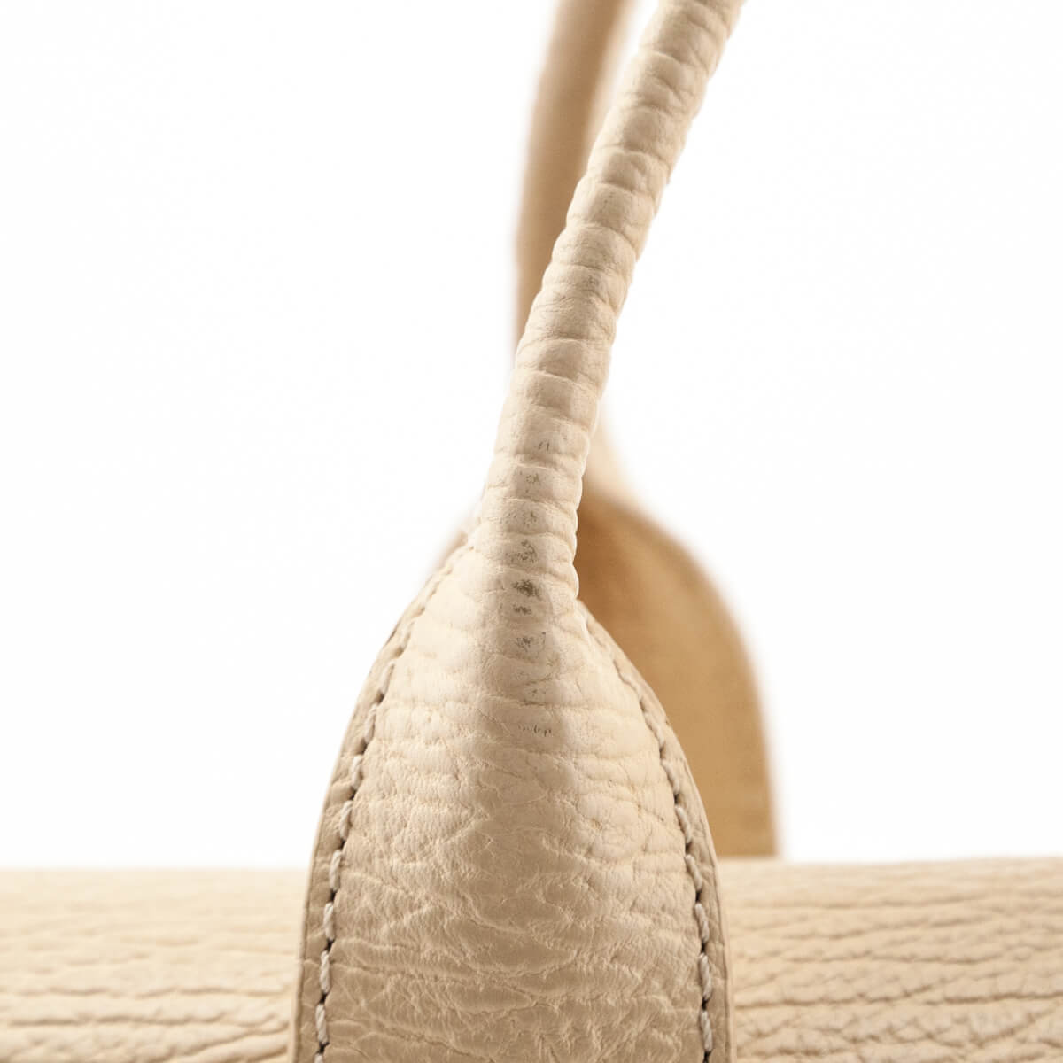 3.1 Phillip Lim Beige Textured Calfskin Medium Pashli Satchel