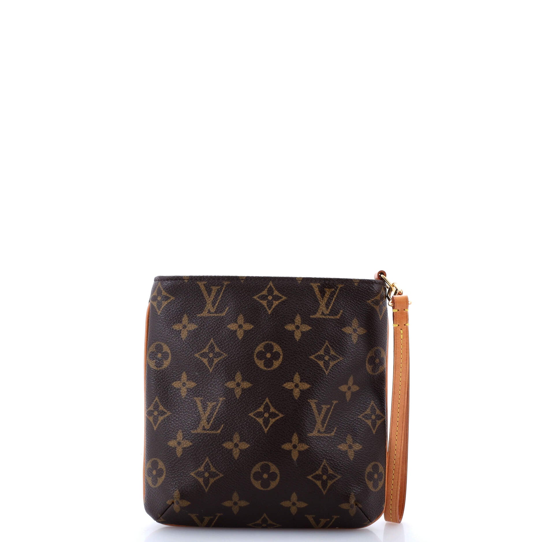 Louis Vuitton Partition Wristlet Clutch Monogram Canvas