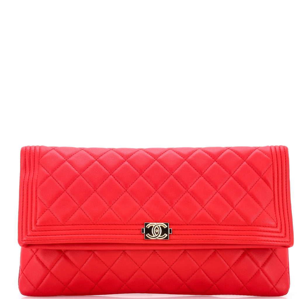 Boy Beauty CC Clutch Quilted Lambskin