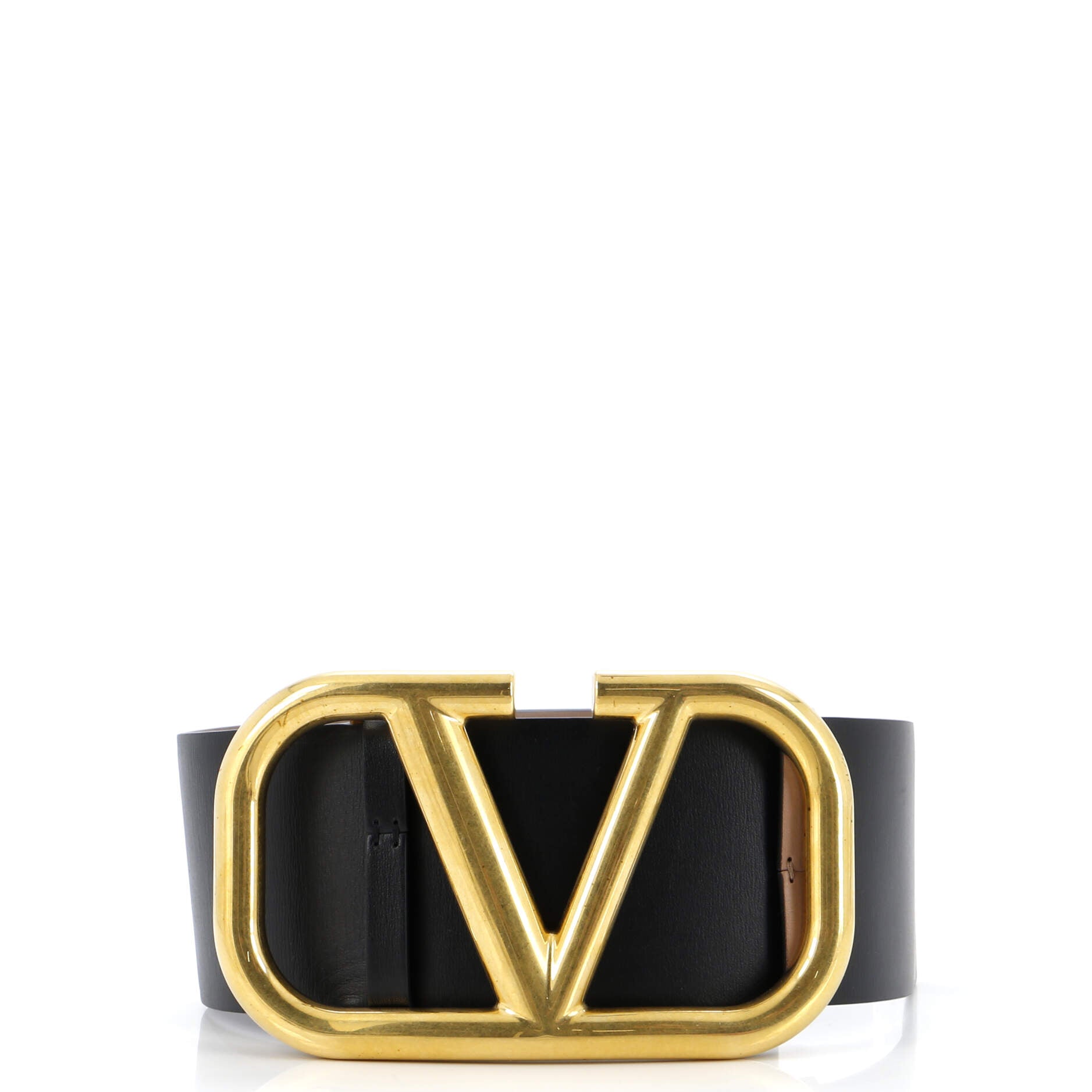VLogo Belt Leather Extra Wide 70