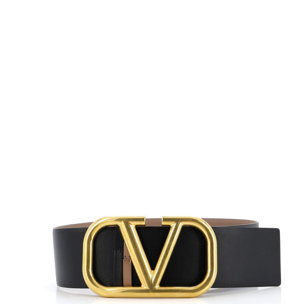 VLogo Belt Leather Extra Wide 70