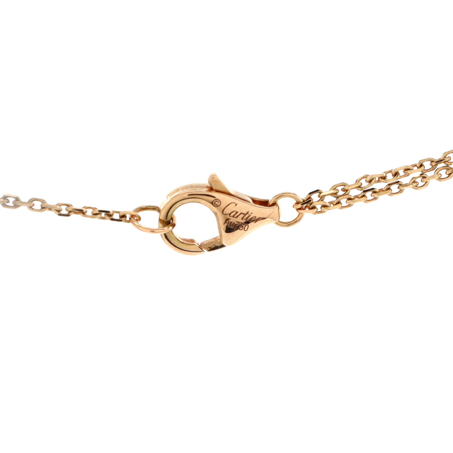 Trinity Choker Necklace 18K Tricolor Gold