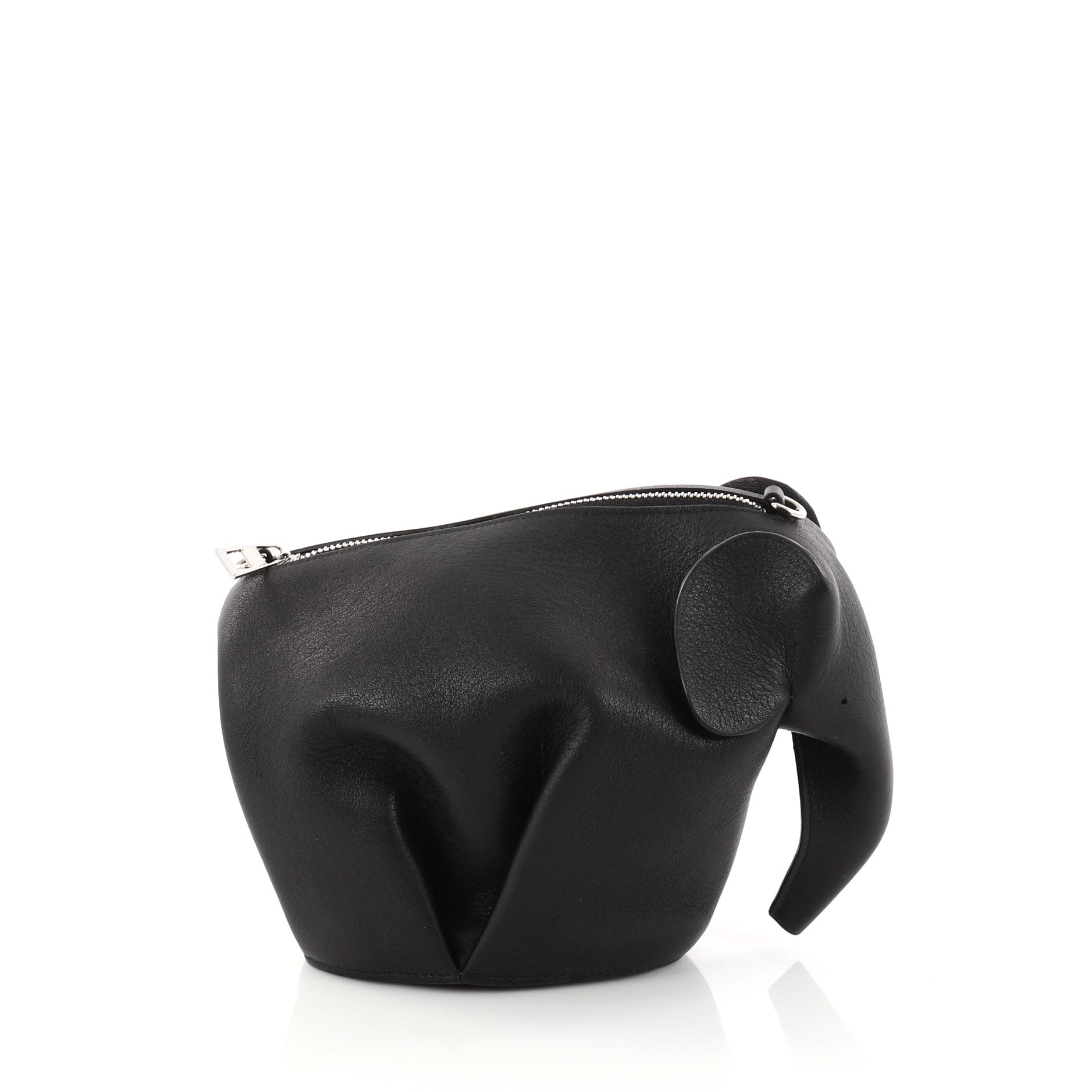Elephant Crossbody Bag Leather Mini